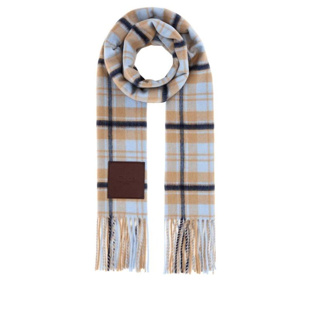 Chloe Women Embroidered Cashmere Chloe Highlanding Scarf